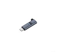 Adaptateur d'affichage virtuel de type C 4K @ 60 Hz Émulateur de moniteur sans tête pour rendu GPU Outil de serveur compact en aluminium (gris foncé)