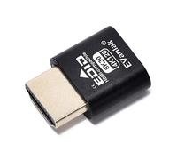 Adaptateur d'affichage virtuel HDMI 8K 120 Hz - Émulateur de moniteur haute résolution | Prend en charge HDMI 2.1, simule l'affichage 8K @ 30 Hz/4K @ 120 Hz | Idéal pour les tests GPU, les serveurs