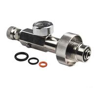 Adaptateur d'air 4500 psi pour station de remplissage DIN, haute pression pour valve de charge HPA avec filetage mâle G5/8 et déconnexion rapide de 8 mm