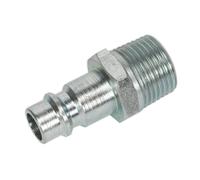 Adaptateur D'Air À Vis Male 3/8" BSPT Paquet De 2 Sealey