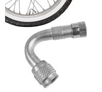 Adaptateur d'air d'extension de pneu automatique | Valve de roue de pneu de moto de camion de voiture portable avec coude à 90 degrés | Prolongateur de valve de scooter automatique pour voitures, cami