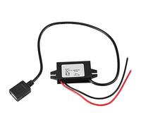 Adaptateur d'alimentation 12V / 24V vers USB 5V 3A, régulateur de convertisseur abaisseur, convertisseur abaisseur de convertisseur de tension continu-continu régulateur, adaptateur de