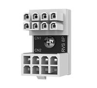 Adaptateur d'alimentation 180 degrés ATX 8 broches accessoires d'ordinateur de bureau adaptateur d'alimentation coudé DIY pour carte vidéo