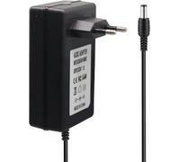 Adaptateur d'alimentation 24V 2A,AC 100-240V vers DC 24V Driver Converter Transformer 48 W 5,5 mm x 2,1 mm DC Output Jack avec câble de 1,2 m de Long pour Ruban LED,système de sécurité CCTV