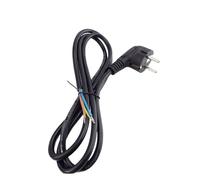 Adaptateur d'alimentation 3 Broches UE/US AC 110 V 220 V 240 V 3 A, Câble Électrique for Lave-Vaisselle, Rallonge for Ventilateur Et Aspirateur T1(EU Plug)