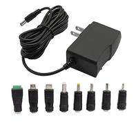 Adaptateur d'alimentation 5 V 1 A 3 m CA 100 V-240 V vers DC 5 V 1 A 0,5 A câble d'alimentation de rechange pour caméra de sécurité bébé moniteur USB type C avec 8 TIPS (câble de
