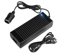 Adaptateur d'alimentation, AC à DC Adaptateur Converter 220V à 12V, Adaptateur Secteur pour Voiture, Adaptateur Allume Cigare Secteur pour Refroidisseur Portable Refroidisseur Convertisseur Courant