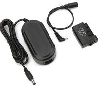 Adaptateur d'alimentation AC DC Coupler LPE10 Full Decoded Dummy Battery Kit for Canon 1100D 1200D 1300D 1500D 100240V(EU Plug 100240V )(EU Plug 100-240V )
