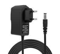 Adaptateur d'alimentation CA vers DC 12 V 0,5 A - Fiche 5,5 mm x 2,1 mm - AC 100-240 V vers DC 6 W - Câble adaptateur universel pour caméra de vidéosurveillance LED String Light - Chargeur 100 cm