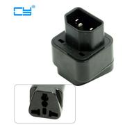 Adaptateur d'alimentation Combo tout en un, prise IEC320 C14 C13 aux états unis, Europe, royaume uni et australie, 5 pièces/lot