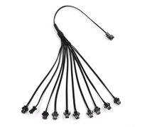 Adaptateur d'alimentation cordon conducteur DC 12 V vers 5 V USB onduleur avec pilote de ligne adapté aux équipements électroniques (3 et 3)