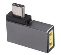 Adaptateur D'alimentation DC Femelle vers 3 Broches, Câble de Conversion Portable 230 W Convertisseur pour Ordinateur Portable Adaptateur D'alimentation DC Connecteur Femelle (Carré femelle à