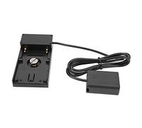 Adaptateur d'alimentation de Batterie Factice, Chargeur de Batterie D'Appareil Photo NP-FW50 pour Appareil Photo DSC-RX10 A7 A7R A7S II A5000 A5100 A6000 A6100 A630 III-DSC10