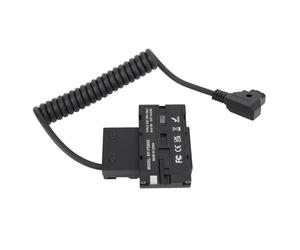 Adaptateur d'alimentation de Batterie Factice D Tap, Contre Les Courts-Circuits D Tap vers Coupleur CC NP F550 Batterie Factice ABS Style Vertical en Croix en Métal Efficace