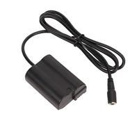 Adaptateur d'alimentation de Batterie Factice en EL15, Coupleur CC de Chargeur Continu de Batterie Factice D'appareil Photo avec Adaptateur de Type C pour Z5 Z6 Z7 Z6II