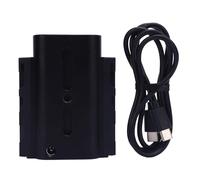 Adaptateur d'alimentation de Batterie Factice NP F970 F550 F770 Support d'alimentation Double Face pour L'affichage et la Transmission Vidéo sans Fil