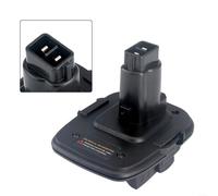 Adaptateur d'alimentation DM18D convertit 20 V en 18 V, compatible avec DCA1820, accessoires pour l'entretien extérieur du jardin, noir