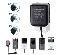 Adaptateur D'Alimentation Électrique, L38d, 18v, 500ma, Prise Uk/Eu/Us, Transformateur Chargeur Pour Sonnette Sans Fil, Interphone Vidéo Ip, Caméra Annulaire