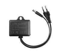 Adaptateur d'alimentation for caméra de vidéosurveillance AC/DC 12V 2A, Adaptateur de Prise UE US étanche for l'extérieur, Chargeur de caméra de vidéosurveillance(US Plug)