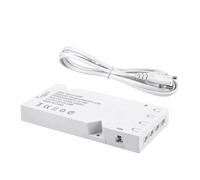 Adaptateur d'alimentation for éclairage LED, 4/6/10 pilotes, transformateur LED 18 W, 24 W, 36 W, 60 W, 100 W(US Power Plug)
