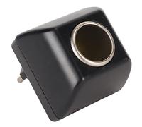 Adaptateur d'alimentation, Large compatibilité 100-240 V AC Entrée Adaptateur Allume-Cigare Portable DC 12 V 1,5 A Prise pour Appareils Ménagers (Prise UE)