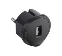 Adaptateur d'alimentation - LEGRAND - Prise USB 1.5A - Noir - Prise multiple - Intérieur