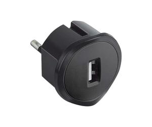 Adaptateur d'alimentation - LEGRAND - Prise USB 1.5A - Noir - Prise multiple - Intérieur