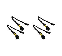 Adaptateur d'alimentation LP4 Molex mâle vers CPU 8 broches (4+4) EPS-12 V (4 pièces)