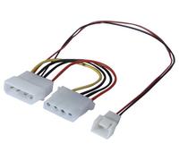 Adaptateur d'alimentation Molex pour ventilateur 3 broches
