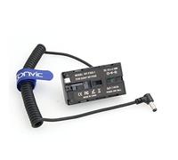 Adaptateur d'alimentation NP-F550 vers adaptateur d'alimentation CC 5,5 x 2,1 mm pour Sony NP-F Seires NP- F570 F750 F770 NP-F960 NP-F970 vers moniteur d'alimentation LED YN300 II YN-600 W260 CN-160