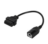 Adaptateur d'alimentation OBD1 Scanner OBD2 3 broches vers 16 broches OBD 2 Auto Diagnostic Adaptateur Câble Connecteur pour Câble 3 broches vers 16 broches OBD1 vers OBD2 Adaptateur OBD1 Scanner OBD2