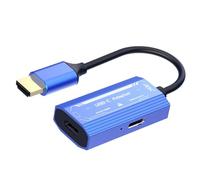 Adaptateur d'alimentation portable USB C/HD2.0 pour lunettes de réalité virtuelle de type C mâle/femelle - Câble convertisseur - Solution de charge