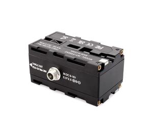 Adaptateur D'Alimentation pour Batterie Factice , Large Compatibilité pour le Circuit NP F970, Batterie Factice, Sortie Flexible pour Appareil Photo