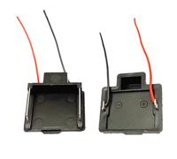 Adaptateur d'alimentation pour batterie lithium-ion 18 V avec support de roue filaire pour supports d'outils BL183, BL1430 & BL1860 - Construction ABS, sortie 18 V CC (B)