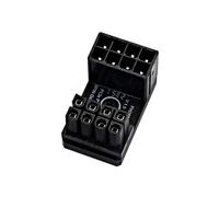 Adaptateur D'Alimentation pour Carte Graphique Coude 180, Connecteur de Direction D'Alimentation GPU PCI-E 8 Broches Câblage Rotatif Artifact PH38B+