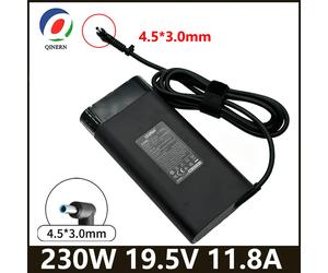 Adaptateur d'alimentation pour ordinateur portable, 230W, 19.5V, 11,8 a, 4.5x3.0MM, pour HP Omen 15 16 17 TPN-Q2 Transcend Victus 16 Book Fury 16 G8 G9 G10 with EU plug