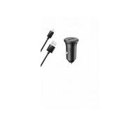 - Adaptateur d'alimentation pour voiture - 2.4 A - Fast Charge (USB) - sur le câble : Lightning - noir