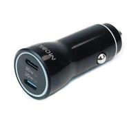 - Adaptateur d'alimentation pour voiture - universel - 60 Watt - 3 A (USB-C) - noir