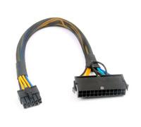 Adaptateur D'alimentation Principal Atx Psu 24 Broches À 10 Broches, Câble À Manchon Tressé Pour Ibm Pour Lenovo Pc Et Serveurs 12 Pouces (30cm)