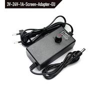 Adaptateur D'alimentation Réglable Ac 1v-24v 3v-36v 3v-24v 24v-36v 5v-12v 3v-12v,Diverses Sources Dc De Tension Pour Bande Led 2835 5050 5730.3v-24v-1a.