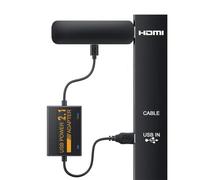 Adaptateur d'alimentation USB pour périphérique de Diffusion Fire TV Stick, Compatible avec Les clés TV Fire Stick Via Le Port USB TV