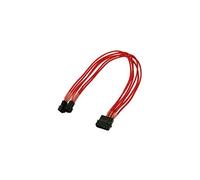 Nanoxia 900300015 Adaptateur et connecteur de câbles 4-pin molex 2 x 3-pin molex Rouge