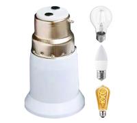 Adaptateur d'ampoule | Convertisseur de douille B22 E27 - Remplacement durable de base pour lampes d'intérieur | Lustres de plafond Garage Atelier Luminaires Accessoires Outils de solution
