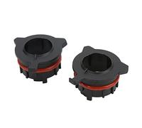 Adaptateur D'ampoule H7, Douilles de Support LED Durables pour Phares de 100W, 2 Pièces, Matériau ABS, Installation Facile