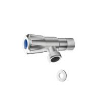 Adaptateur d'angle allongé mural de haute qualité en acier inoxydable résistant à la corrosion Robinetterie sanitaire de salle de bain montage mural valves d'angle