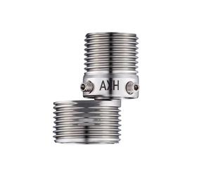 Adaptateur d'angle de robinet de douche générique : articulation durable en acier inoxydable anti-fuite, amplificateur de débit d'eau haute pression | Connexion de la vanne de douche à pied incurvé