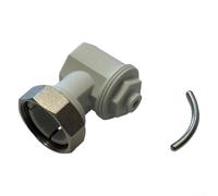 Adaptateur d'angle de tête de thermostat pour filetage Oventrop M30 x 1,5 pour s'adapter aux contraintes d'installation à proximité des luminaires ou des surfaces