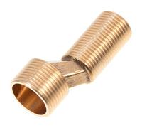 Adaptateur D'angle pour Pommeau Cuivre, Réglable | Rotation Pratique, Distance D’installation Ajustable, Compatible Plupart des Accessoires, Or