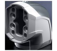 Adaptateur d'angle Rittal 6206.600 aluminium, plastique gris clair (RAL 7035) 1 pc(s)