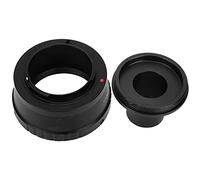 Adaptateur d'anneau en T de Microscope, Adaptateur de Caméra de Télescope d'Adaptateur de Microscope en T avec clé Hexagonale en Alliage d'aluminium pour Caméra M4/3 Pouces